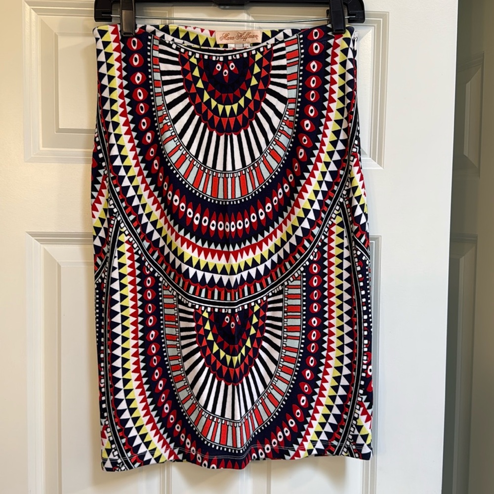 Knee length skirt